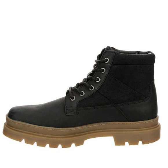 Restoration Clayton Rugged Men's High Top Leather Upper Memory Foam Boots Shoes - Picture 2 of 7